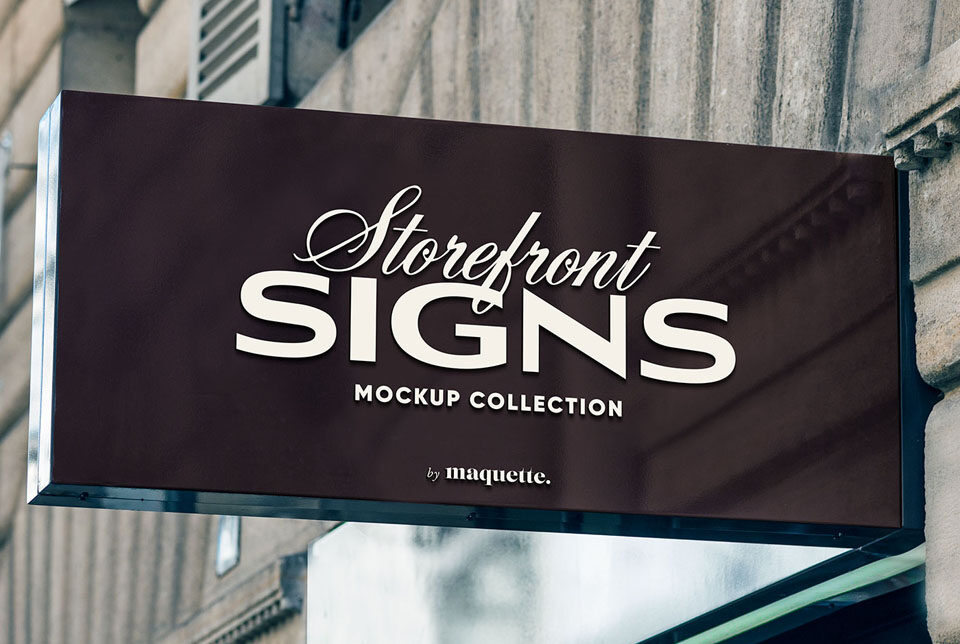 kích thước bảng hiệu